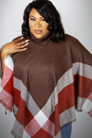 Fall In Love With Fall Poncho